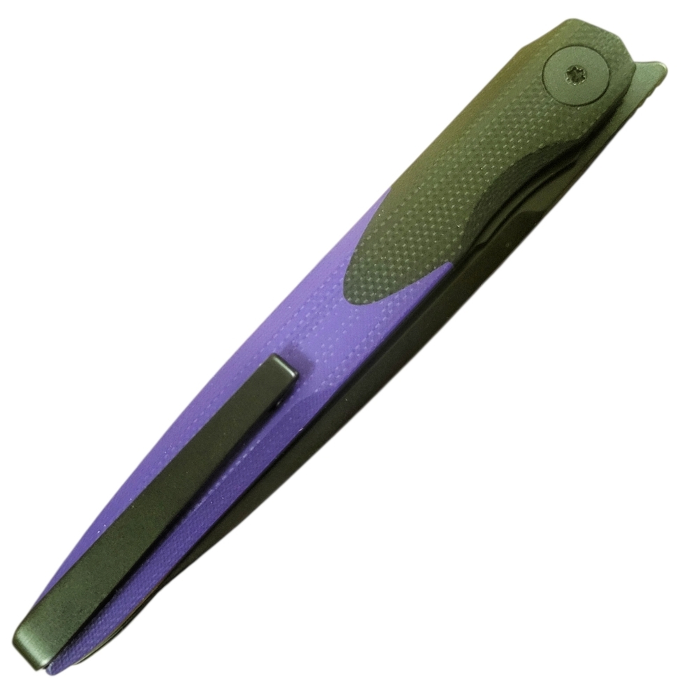BESTECHMAN // Lanza // 14C28N, G10 Scales // Liner Lock Front Flipper knife - Picture 4 of 11